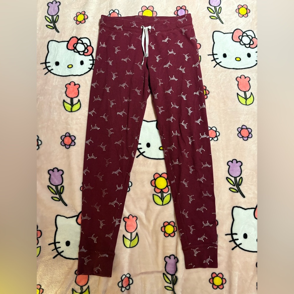 Vintage PINK iconic dog pyjama pants